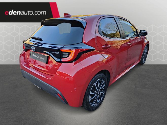Toyota Yaris Hybride 116h Design rouge de 2022