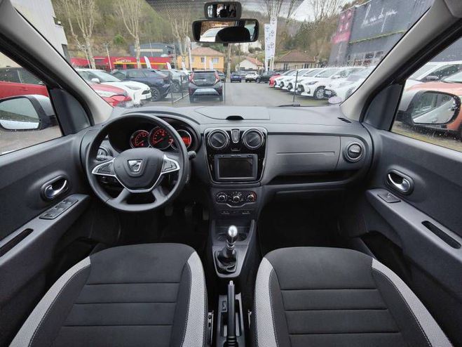 Dacia Lodgy TCe 130 FAP 7 places Stepway gris de 2020