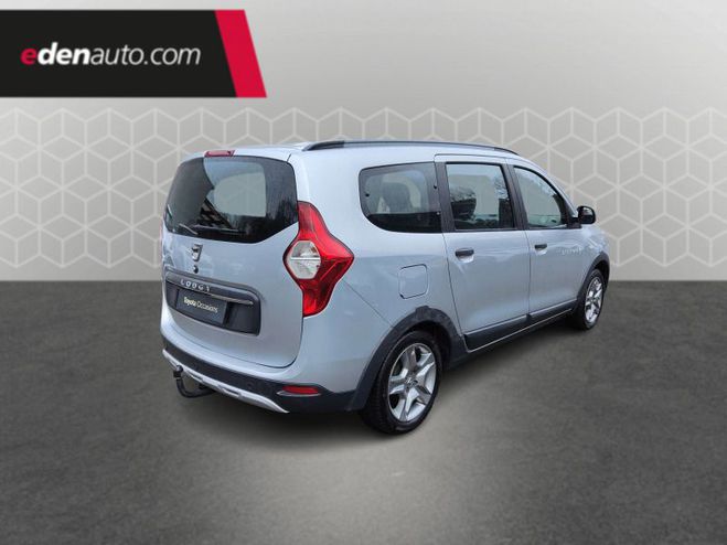 Dacia Lodgy TCe 130 FAP 7 places Stepway gris de 2020