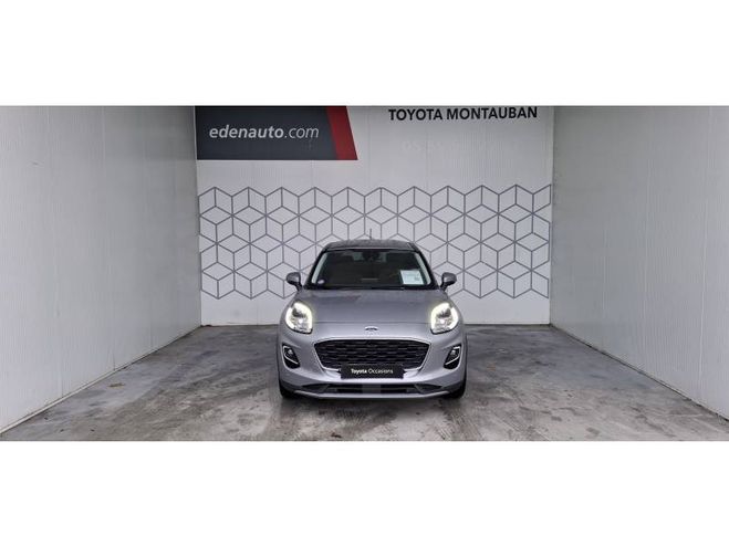 Ford Puma 1.0 Flexifuel 125 ch mHEV S&S BVM6 Titan gris de 2023