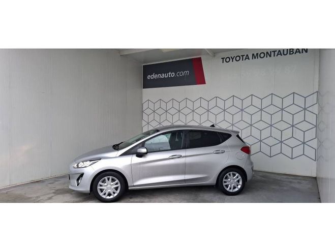 Ford Fiesta 1.0 EcoBoost 100 ch S&S BVM6 Trend gris de 2021