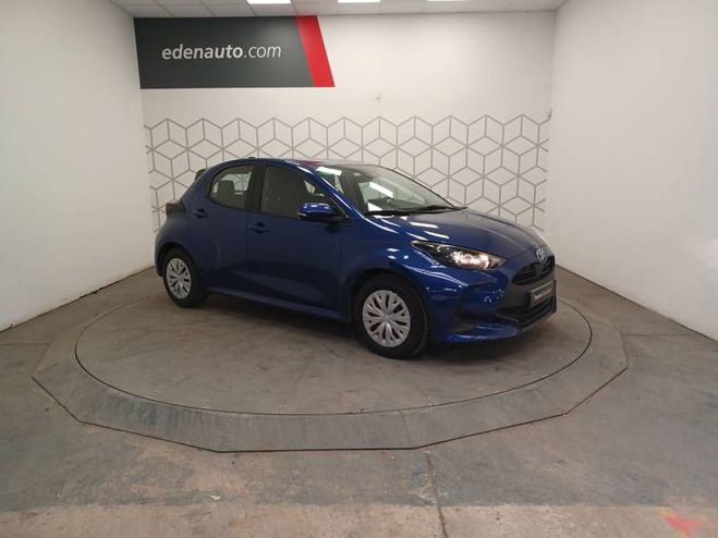 Toyota Yaris Hybride 116h Dynamic bleu de 2022