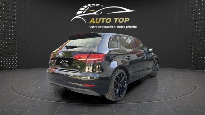 Audi A3 1.6 TDI 110CH BUSINESS LINE NOIR de 2017