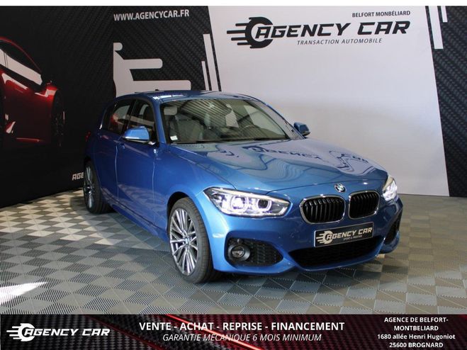 BMW Serie 1 120d xDrive - 190CH - BVA Sport- Pack M  BLEU de 2018
