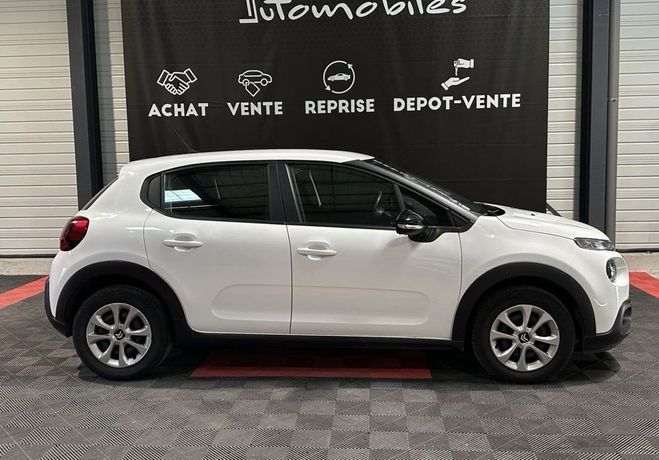 Citroen C3 St� 1.2 VTi 82ch S&S Feel Nav Blanc de 2018