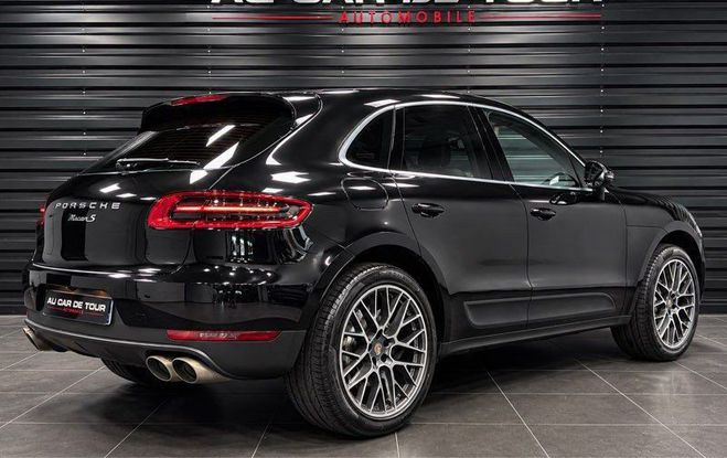 Porsche Macan S 3.0 V6 258 Ch PDK Noir de 2016
