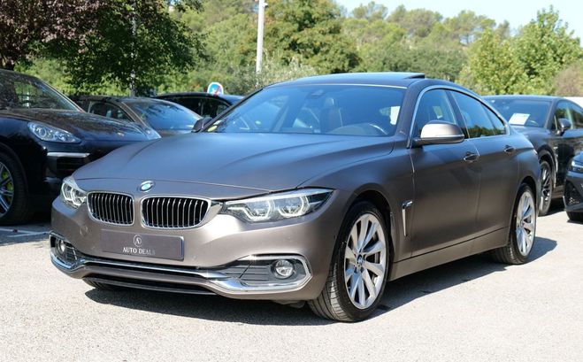 BMW Serie 4 Gran Coupe 420d 190 ch m sport bva8 conf Marron de 2019