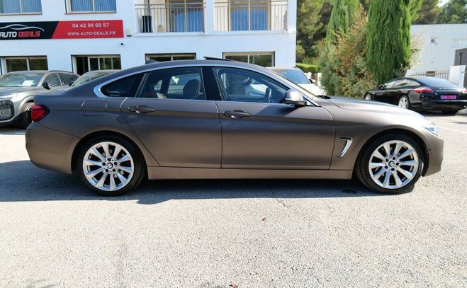 BMW Serie 4 Gran Coupe 420d 190 ch m sport bva8 conf Marron de 2019