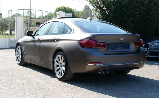 BMW Serie 4 Gran Coupe 420d 190 ch m sport bva8 conf Marron de 2019