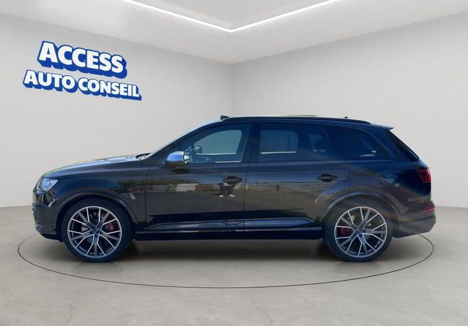 Audi SQ7 (2) 4.0 TDI 435ch QUATTRO 7pl TO BOSE AT Noir de 2018