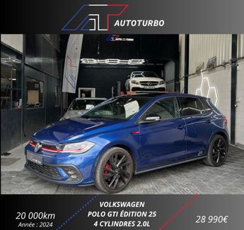  Voir d&eacute;tails -Volkswagen Polo 2.0 TSI 207CH GTI EDITION 25 DSG7 &agrave;  Le Pont-de-Claix (38)