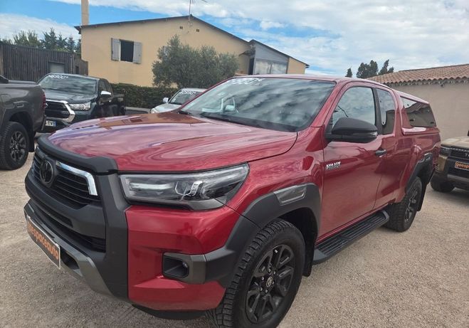 Toyota Hilux invincible 204cv bvm6 Rouge de 2023