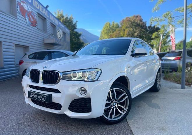 BMW X4 xDrive20dA 190ch M Sport Attelage Acc�s  Blanc de 2017