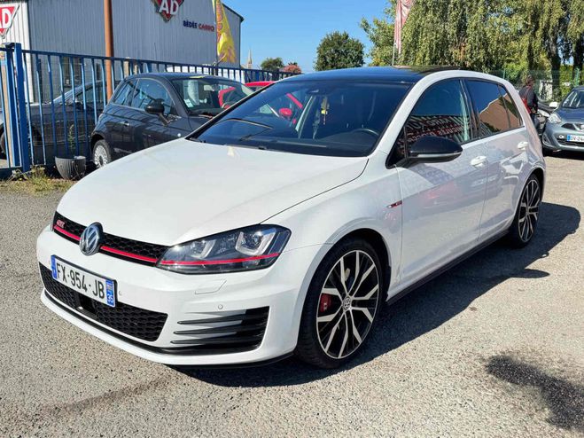 Volkswagen Golf VII GTi Performance 2.0i 230 DSG6 Blanc Nacr� de 2015