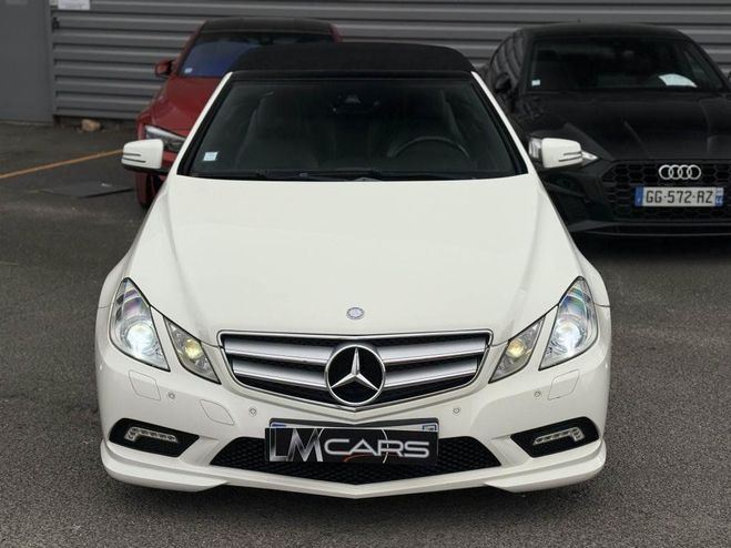 Mercedes Classe E 250 Cabriolet CDI BlueEfficiency 7G-Tron BLANC de 2011