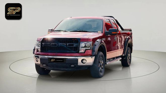 Ford F150 F SUPER CAB 4X4 * V8 5.0 364 CH * GPL *  Rouge de 2014