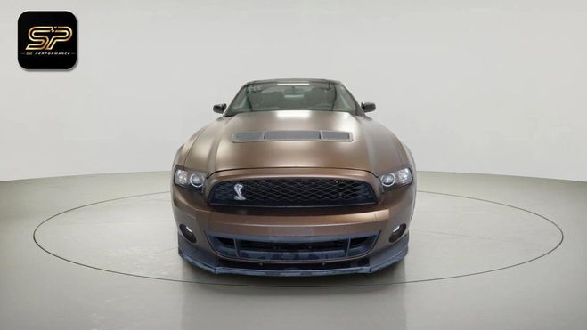 Ford Mustang V6 3.7 * AUTOMATIQUE * LOOK SHELBY * CUI Marron de 2010