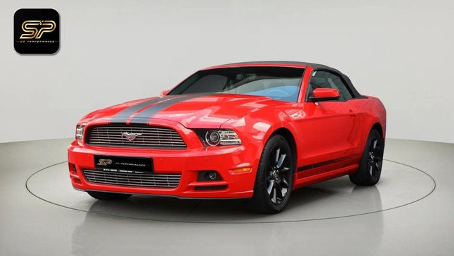 Ford Mustang CABRIOLET * V6 3.7 * AUTOMATIQUE * CUIR  Rouge de 2013