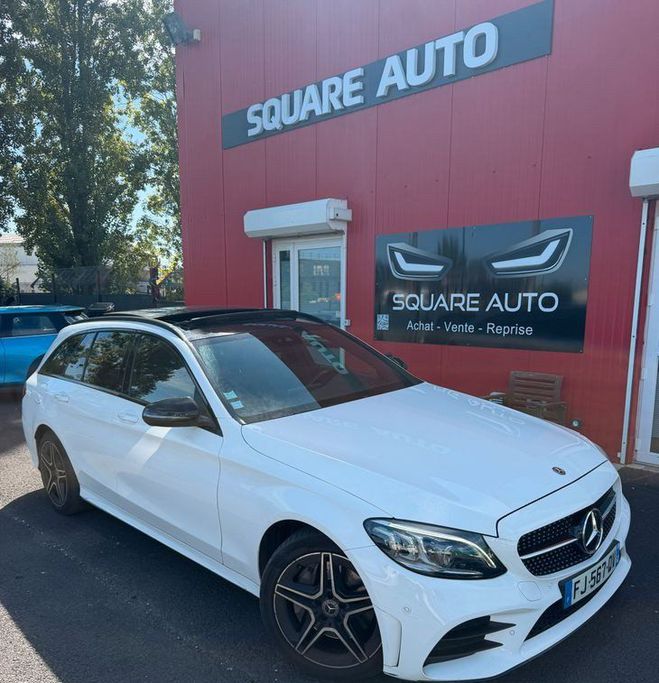 Mercedes Classe C Break 300 d 245ch AMG Line 4Matic 9G-Tro Blanc de 2019