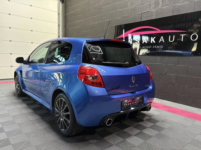 Renault Clio RS III GORDINI 4 JANTES FOURNI EN REVISI Bleu de 2011