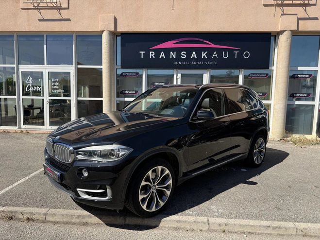BMW X5 F15 30d xDrive 3.0 d 24V 258 cv Lounge P Noir de 2013