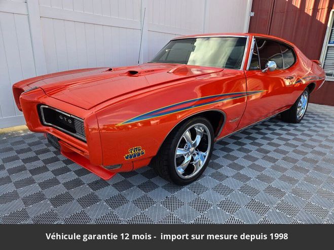 Pontiac LeMans 1968 coupe 400 ci 350 hp 4 vitesses tous Orange de 1968