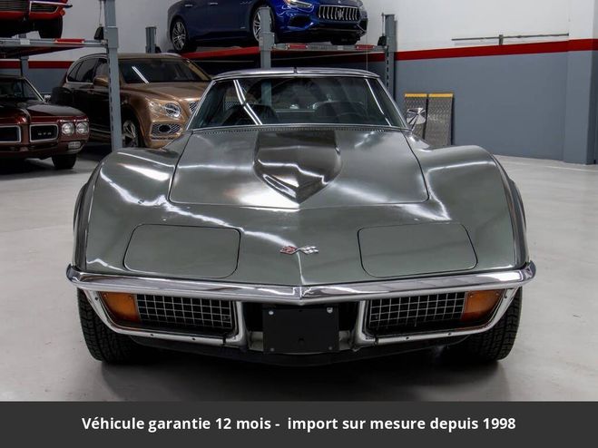 Chevrolet Corvette C3 1972 coupe 350 ci v8 300 hp code zq3  Gris de 1972