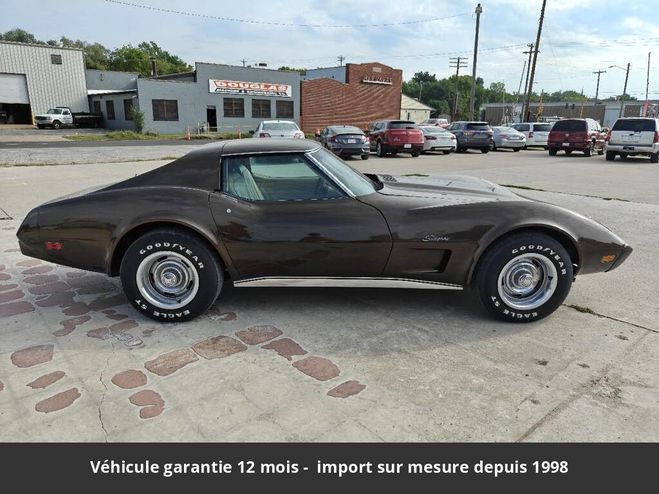 Chevrolet Corvette C3 1976 convertible 350 ci 180 hp code l Marron de 1976