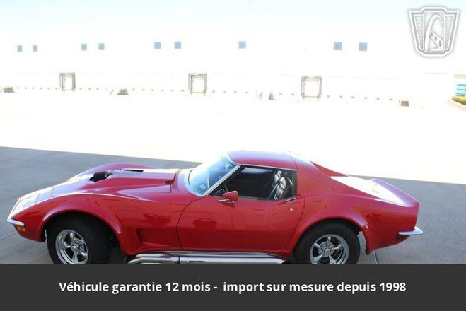 Chevrolet Corvette C3 1972 coupe 350 ci v8 300 hp code zq3  Rouge de 1972