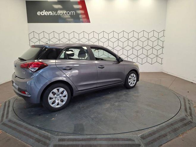 Hyundai I20 1.1 CRDi 75 Intuitive gris de 2015