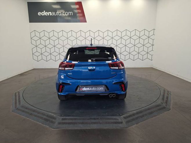 Kia Rio 1.0 T-GDi 100 ch DCT7 GT-Line bleu de 2023