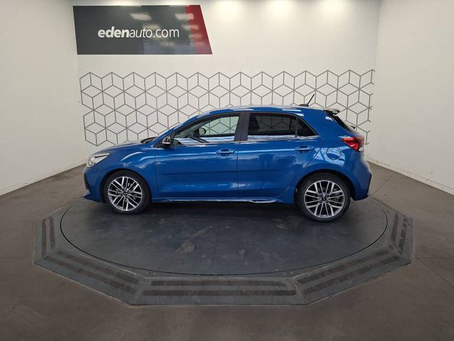 Kia Rio 1.0 T-GDi 100 ch DCT7 GT-Line bleu de 2023