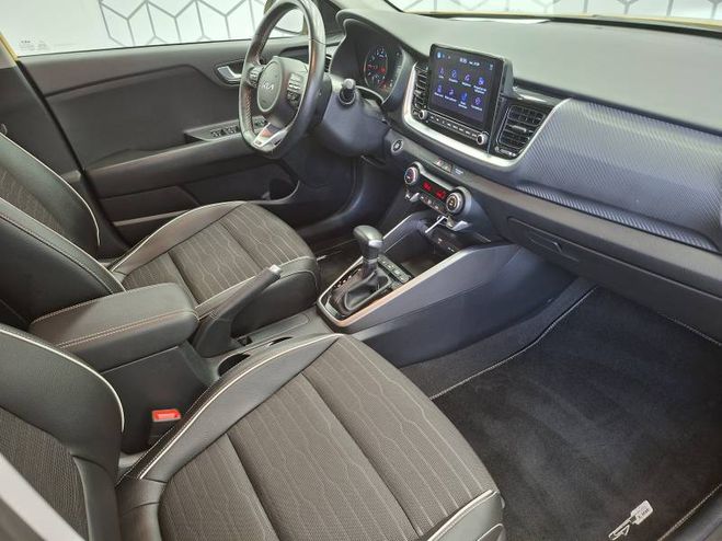 Kia Stonic 1.0 T-GDi 120 ch MHEV DCT7 GT Line Premi jaune de 2022