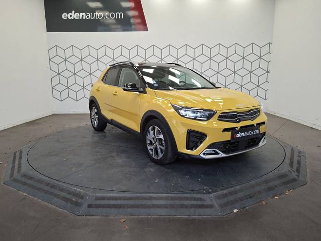 Kia Stonic 1.0 T-GDi 120 ch MHEV DCT7 GT Line Premi jaune de 2022