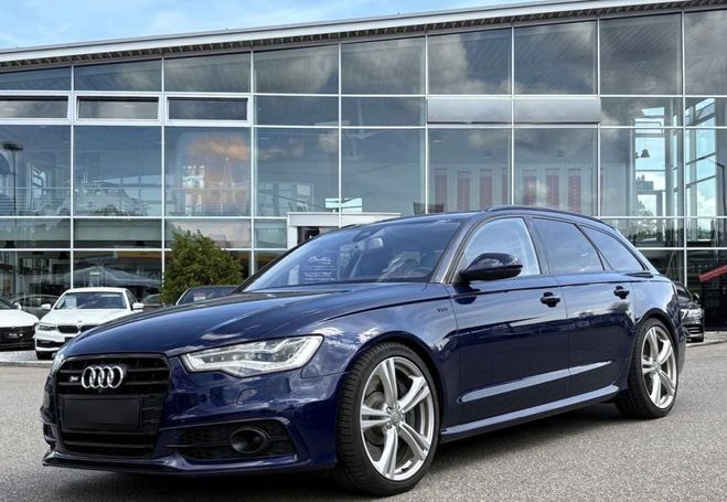Audi S6 avant V8 4.0 TFSI COD 420 Quattro S tron Bleu de 2014