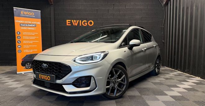 Ford Fiesta 1.0 ecoboost 155 mhev hybrid st-line x Gris de 2022