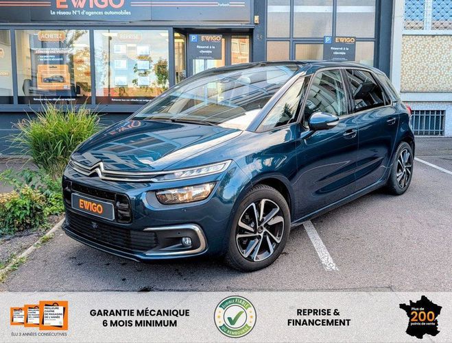 Citroen C4 SpaceTourer 1.2 130 shine eat6 bva carpl Bleu de 2020