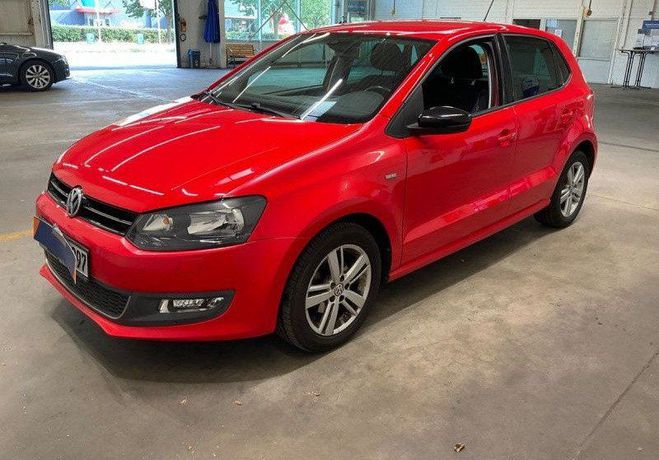 Volkswagen Polo 1.2 70CH MATCH 5P CLIM Rouge de 2012