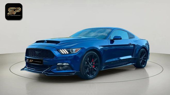 Ford Mustang * GT V8 5.0 441 CH * GPL * LOOK SHELBY * Bleu de 2016