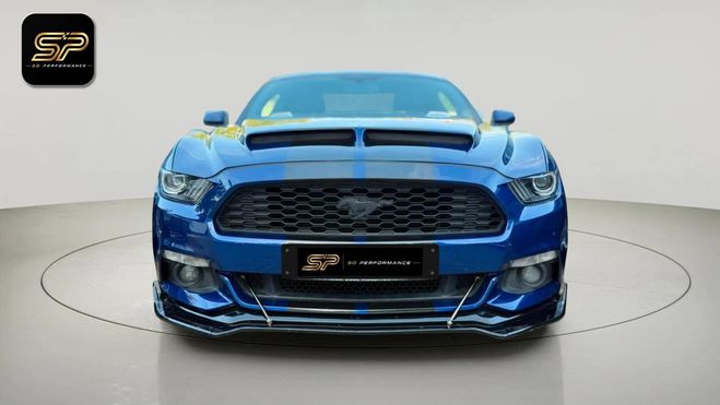 Ford Mustang * GT V8 5.0 441 CH * GPL * LOOK SHELBY * Bleu de 2016