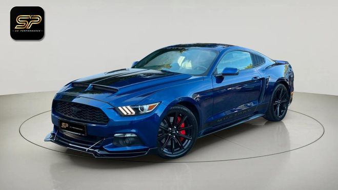 Ford Mustang * GT V8 5.0 441 CH * GPL * LOOK SHELBY * Bleu de 2016