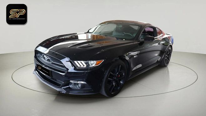 Ford Mustang * GT V8 5.0 441 CH * MANUELLE * CUIR * G Noir de 2016