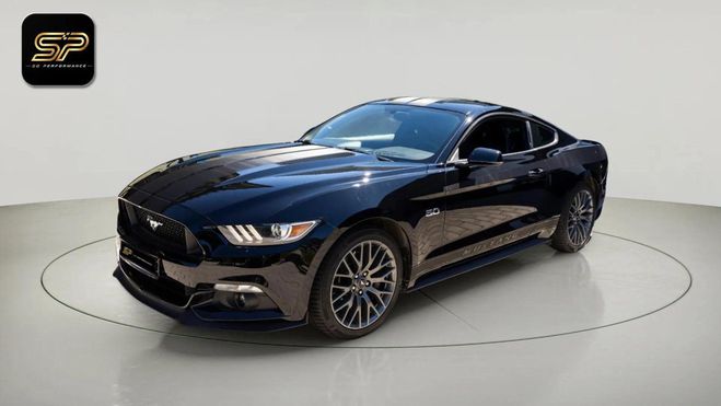 Ford Mustang * GT V8 5.0 426 CH * MANUELLE * CUIR * G Noir de 2016
