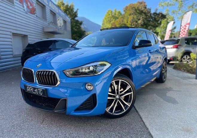 BMW X2 sDrive20iA 192ch M Sport DKG7 Toit Panor Bleu de 2018