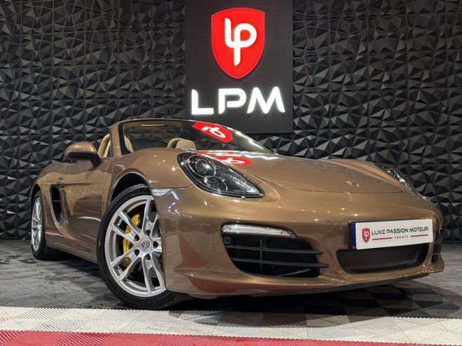 Porsche Boxster S III (981) 3.4 315ch PDK MARRON de 2012