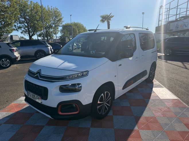 Citroen Berlingo PureTech 110 SHINE XTR GPS Toit Modutop  Blanc de 2019