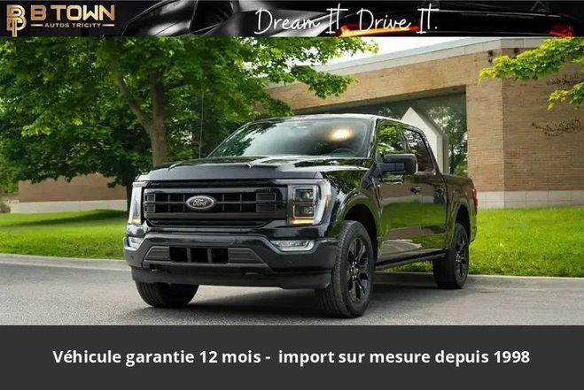 Ford F150 lariat ethanol 5.0l supercrew 4x4 tout c Noir de 2022
