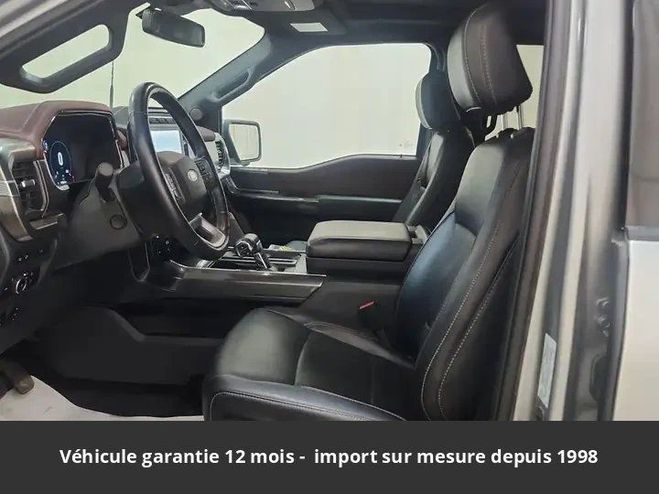 Ford F150 lariat ethanol 5.0l supercrew 4x4 tout c Gris de 2022