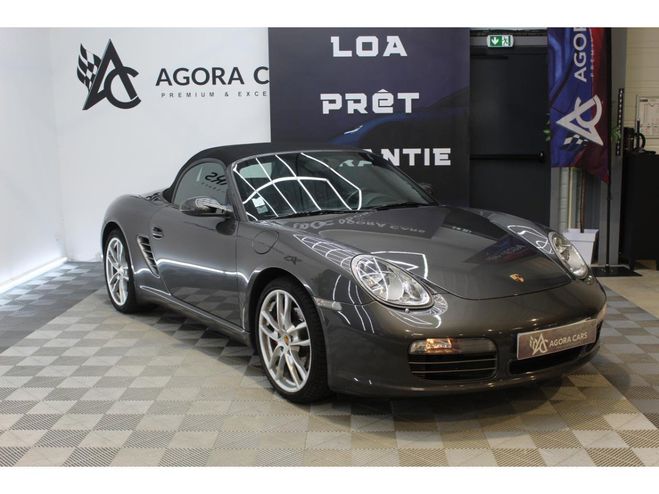 Porsche Boxster 3.4i - 295 TYPE 987 CABRIOLET S GRIS FONCE de 2007