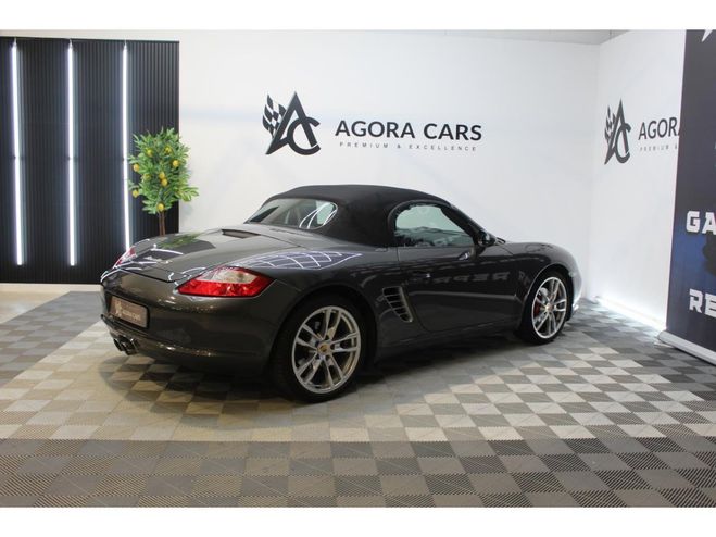 Porsche Boxster 3.4i - 295 TYPE 987 CABRIOLET S GRIS FONCE de 2007